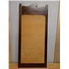 Image 10 : Carved Wooden Wall Mirror 26" x 58"