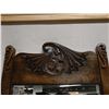 Image 2 : Carved Wooden Wall Mirror 26" x 58"