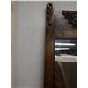 Image 6 : Carved Wooden Wall Mirror 26" x 58"