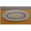 Image 1 : Mackenzie Childs Stoke Gabriel Oval Serving Dish w/ Abstract Design 16" x 10" x 1"H