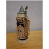 Image 7 : Gerz Large German Beer Stein w/ Lid & Maker's Mark 5" Dia x 13"H