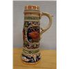 Image 1 : Gerz German Beer Stein w/  Maker's Mark & Deer Motif 4.5" Dia x 11"H