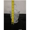 Image 10 : Glass Candy Jar w/ Lid & Cut-Out Design 5" Dia, 8.25"H