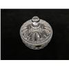 Image 2 : Lead Crystal Candy Jar w/ Lid 6" Dia, 4.75"H