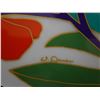 Image 4 : Rosenthal Germany Floral Plate Signed by Artist 13" Dia