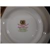 Image 13 : Qty 3 Royal Albert Bone China Dishes:  Ruby Damask Plate, Cup & Saucer, Pink Chintz Plate, Misc Size