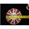Image 14 : Qty 3 Royal Albert Bone China Dishes:  Ruby Damask Plate, Cup & Saucer, Pink Chintz Plate, Misc Size