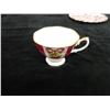 Image 15 : Qty 3 Royal Albert Bone China Dishes:  Ruby Damask Plate, Cup & Saucer, Pink Chintz Plate, Misc Size