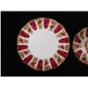 Image 3 : Qty 3 Royal Albert Bone China Dishes:  Ruby Damask Plate, Cup & Saucer, Pink Chintz Plate, Misc Size