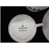 Image 10 : Qty 7 Eschenbach Bavaria Germany Tea Cups & Saucers, Tea Pot, Creamer & Sugar Bowl, Misc Sizes