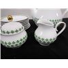 Image 4 : Qty 7 Eschenbach Bavaria Germany Tea Cups & Saucers, Tea Pot, Creamer & Sugar Bowl, Misc Sizes