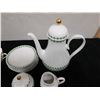 Image 7 : Qty 7 Eschenbach Bavaria Germany Tea Cups & Saucers, Tea Pot, Creamer & Sugar Bowl, Misc Sizes