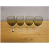Image 2 : Qty 4 Zylstra Fine Crystal  Japan Stemmed Wine Glasses 3" Dia, 6.75"H