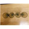 Image 3 : Qty 4 Zylstra Fine Crystal  Japan Stemmed Wine Glasses 3" Dia, 6.75"H