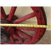 Image 13 : Wooden Wagon Wheel 36" Dia