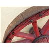 Image 7 : Wooden Wagon Wheel 36" Dia