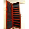 Image 14 : Wooden 2-Sided Cabinet w/ Mirrored Door 18" x 14" x 61"