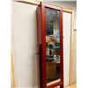 Image 2 : Wooden 2-Sided Cabinet w/ Mirrored Door 18" x 14" x 61"