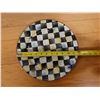 Image 9 : Qty 4 Camp Mackenzie Childs Courtly Check Dinner Plates 12" Dia