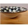 Image 4 : Qty 2 Mackenzie Childs Courtly Check Bowls 7.5" Dia, 2.5"H