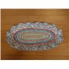 Image 2 : Mackenzie Childs Stoke Gabriel Oval Serving Dish w/ Abstract Design 22" x 11" x 2"H