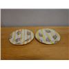 Image 2 : Qty 2 Mackenzie Childs Yellow Lemon Curd Striped Dinner Plates 11.25" Dia
