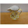Image 2 : Mackenzie Childs Yellow Lemon Curd Pitcher Signed by Artist 5.5" Dia, 10"H