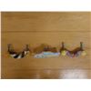 Image 2 : Qty 3 Mackenzie Childs Ceramic Cabinet Pulls: 2 Ropes & 1 Fish, Misc Sizes