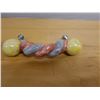Image 7 : Qty 3 Mackenzie Childs Ceramic Cabinet Pulls: 2 Ropes & 1 Fish, Misc Sizes