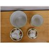 Image 4 : Qty 2 Royal Albert Old Country Roses Fine China Canisters w/ Lids, Misc Sizes