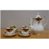 Image 1 : Qty 4 Royal Albert Old Country Roses Bone China Tea Cups w/ Saucers & Royal Doulton Coffee Pot, Misc