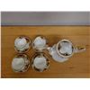 Image 3 : Qty 4 Royal Albert Old Country Roses Bone China Tea Cups w/ Saucers & Royal Doulton Coffee Pot, Misc