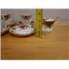 Image 16 : Qty 4 Royal Albert Old Country Roses Bone China Tea Cups w/ Saucers & Tea Pot, Misc Sizes
