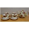 Image 1 : Qty 4 Royal Albert Old Country Roses Bone China Tea Cups w/ Saucers & Tea Pot, Misc Sizes