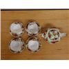 Image 3 : Qty 4 Royal Albert Old Country Roses Bone China Tea Cups w/ Saucers & Tea Pot, Misc Sizes