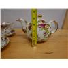 Image 9 : Qty 4 Royal Albert Old Country Roses Bone China Tea Cups w/ Saucers & Tea Pot, Misc Sizes