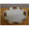Image 4 : Qty 2 Royal Albert Old Country Roses Bone China Serving Plates, Misc Sizes