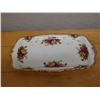 Image 8 : Qty 2 Royal Albert Old Country Roses Bone China Serving Plates, Misc Sizes