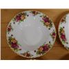 Image 7 : Qty 4 Royal Albert Old Country Roses Bone China Bowls 8" Dia