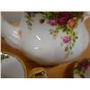 Image 10 : Qty 2 Royal Albert Old Country Roses Fine China Tea Cups w/ 1 Saucer, Creamer, Sugar Bowl & Tea Pots