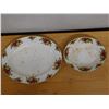 Image 4 : Royal Albert Old Country Roses Bone China Bowl & Plate, Misc Sizes