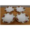 Image 1 : Qty 4 Royal Albert Old Country Roses Bone China Bowls 8" Dia