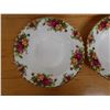 Image 4 : Qty 4 Royal Albert Old Country Roses Bone China Bowls 8" Dia