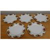 Image 1 : Qty 5 Royal Albert Old Country Roses Bone China Plates 10" Dia