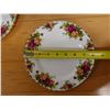 Image 11 : Qty 4 Royal Albert Old Country Roses Bone China Plates 8" Dia