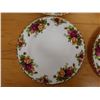 Image 5 : Qty 4 Royal Albert Old Country Roses Bone China Plates 8" Dia