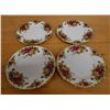 Image 1 : Qty 4 Royal Albert Old Country Roses Bone China Plates 6.25" Dia