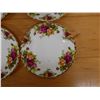 Image 6 : Qty 4 Royal Albert Old Country Roses Bone China Plates 6.25" Dia