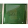 Image 6 : Qty 2 Williams Sonoma Large Square Green Plates 12" x 12"