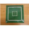 Image 7 : Qty 2 Williams Sonoma Large Square Green Plates 12" x 12"
